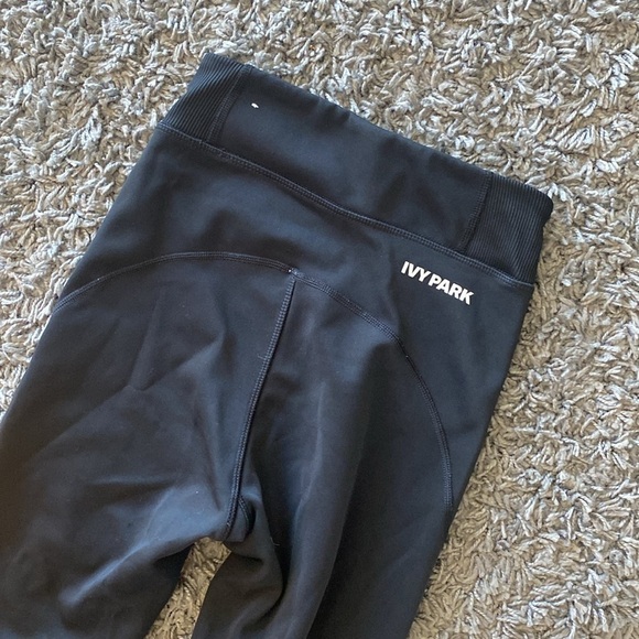 Ivy Park Black Stretch Leggings Size XXS - Picture 10 of 10